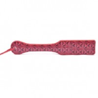 Paddle Embossed Red